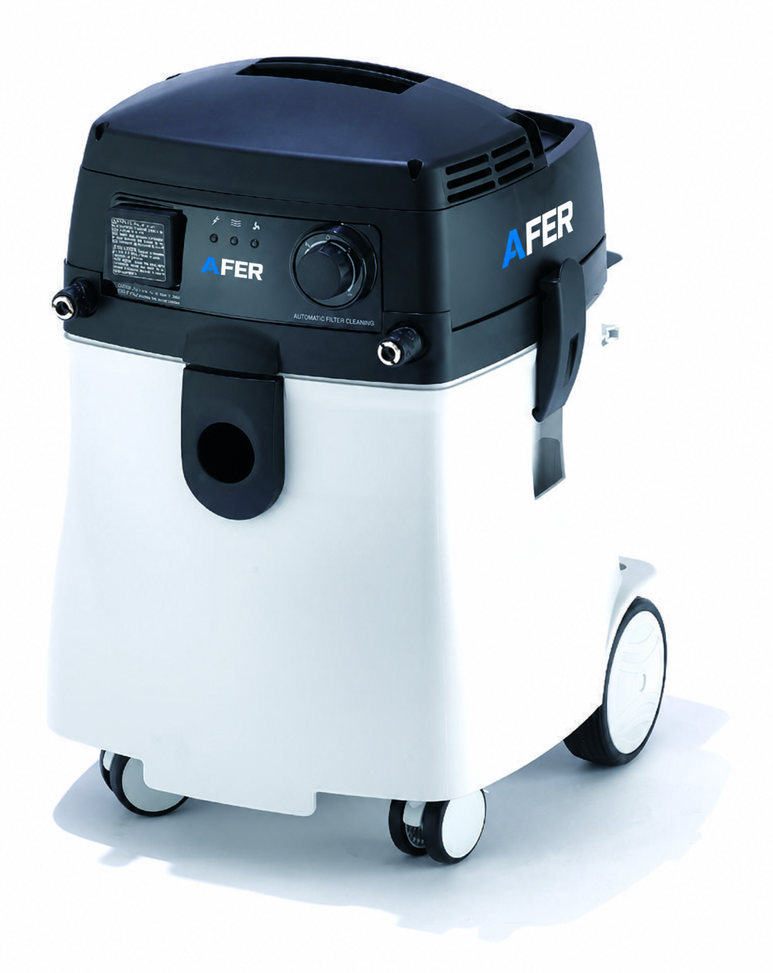 AFER 45 L vacuum unit — digitally rebranded representative product illustration; hose not shown