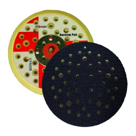 Sunmight 09100 5-inch multi-hole grip backing pad