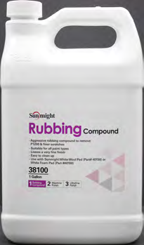 Rubbing compound, 1 gallon