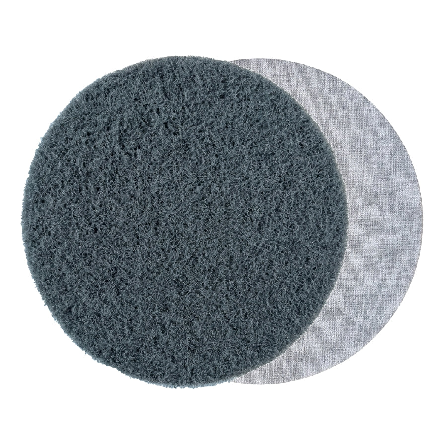 AFER 6" Ultra Fine (Gray) Scuff Discs — supplier product photograph