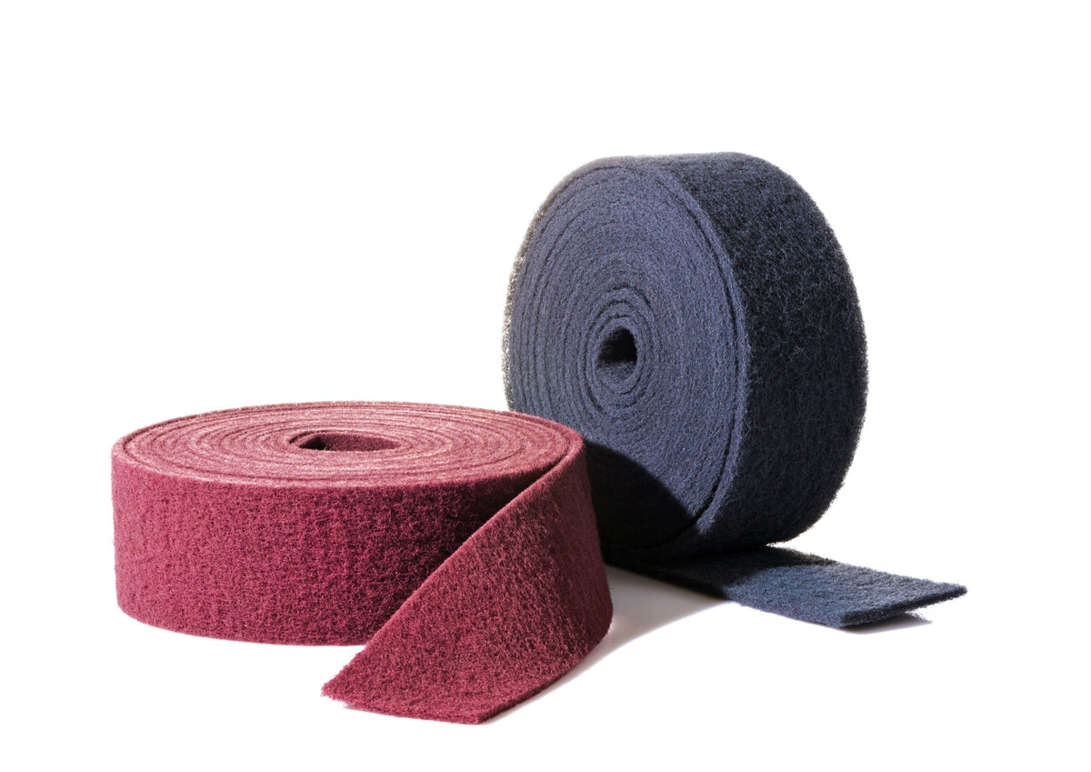 AFER Scuff Roll 4" X 10 yd Ultra Fine (Gray) — manufacturer product photo