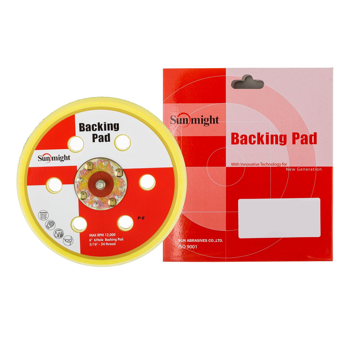 AFER PSA Disc Pad - 6" 6 Hole — manufacturer product photo