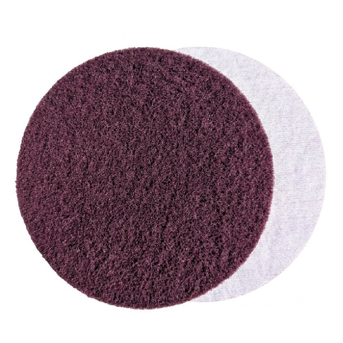 AFER 6" Very Fine (Maroon) Scuff Discs - Bulk Case — supplier product photograph